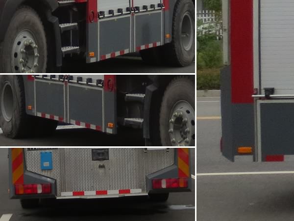 重汽T5G型干粉泡沫联用消防车