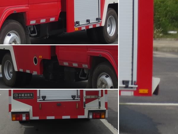 庆铃600P水罐消防车